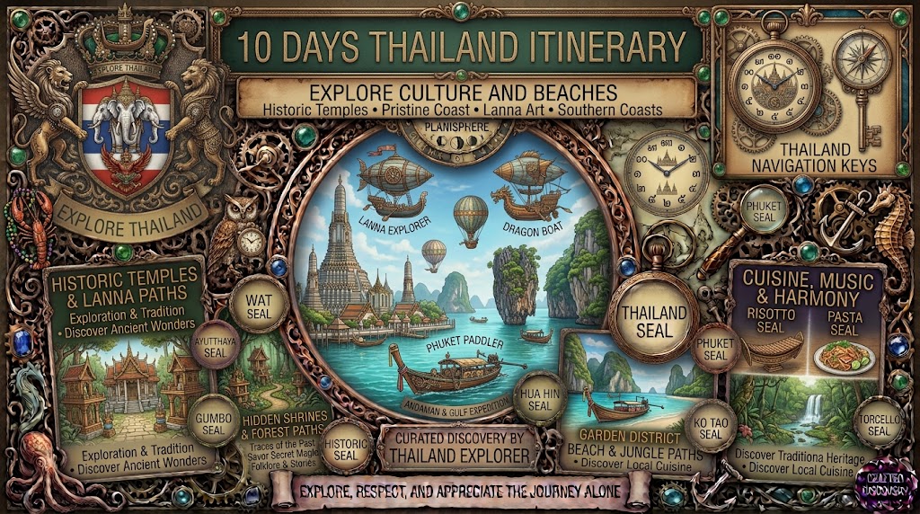 10 Days Thailand Itinerary: Explore Culture and Beaches 10 Days Thailand Itinerary