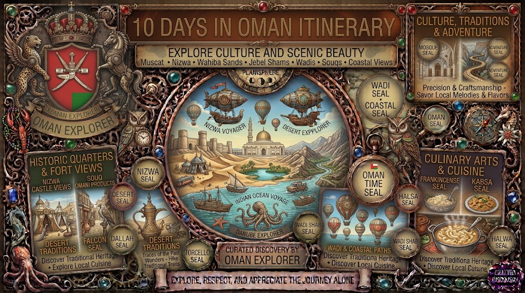 10 Days in Oman Itinerary: Explore Culture and Scenic Beauty 10 Days in Oman Itinerary