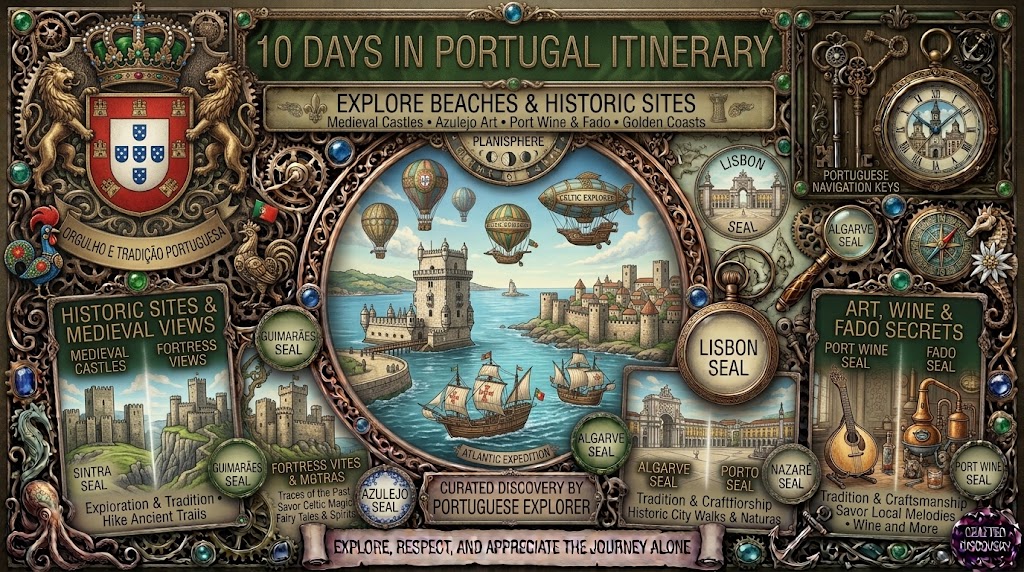 10 Days in Portugal Itinerary: Explore Beaches & Historic Sites 10 Days in Portugal Itinerary