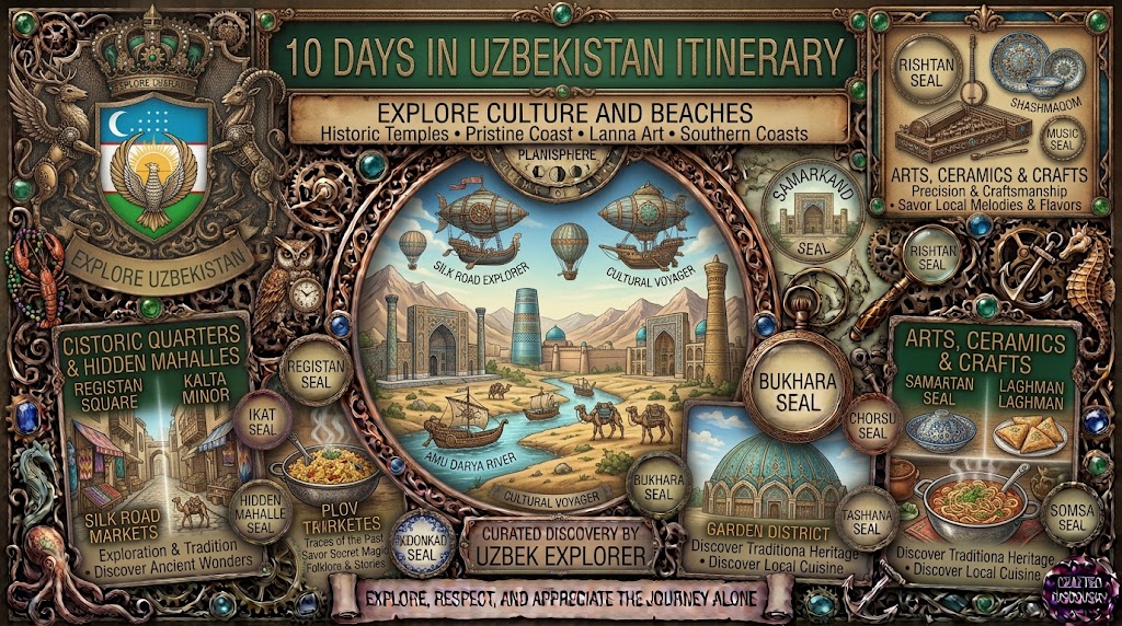 10 Days in Uzbekistan Itinerary: Explore Culture & History 10 Days in Uzbekistan Itinerary