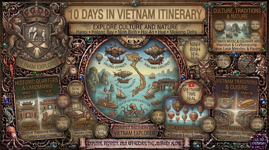 10 Days in Vietnam Itinerary: Explore Culture and Nature 10 Days in Vietnam Itinerary
