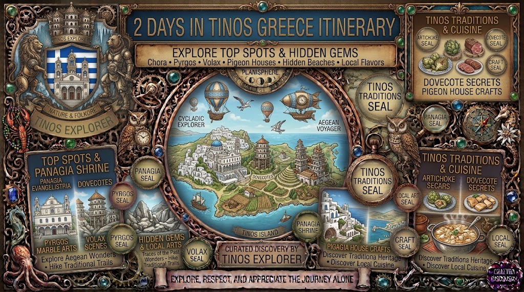2 Days in Tinos Greece Itinerary: Top Spots & Hidden Gems 2 Days in Tinos Greece Itinerary