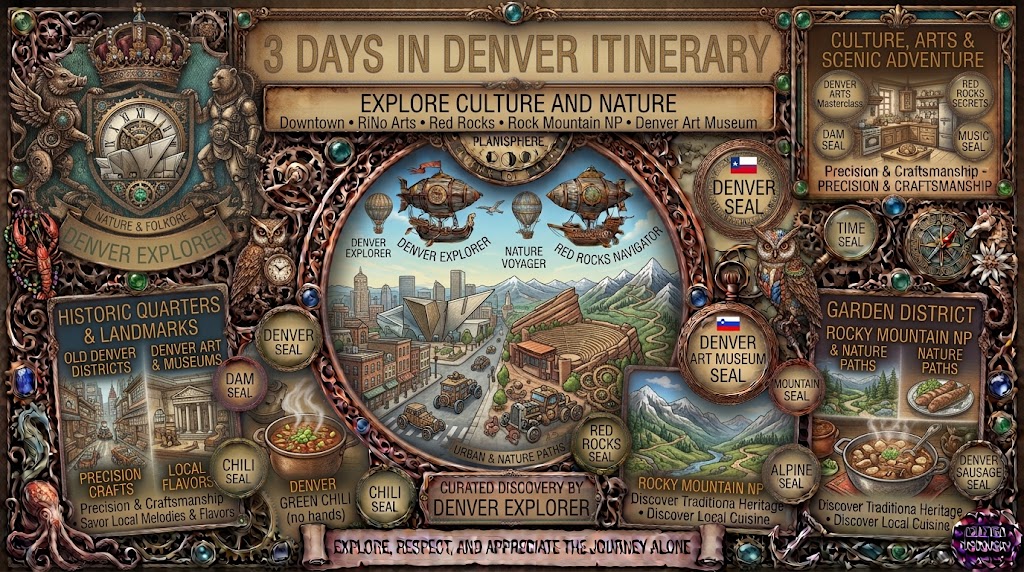 3 Days in Denver Itinerary: Explore Culture and Nature 3 Days in Denver Itinerary