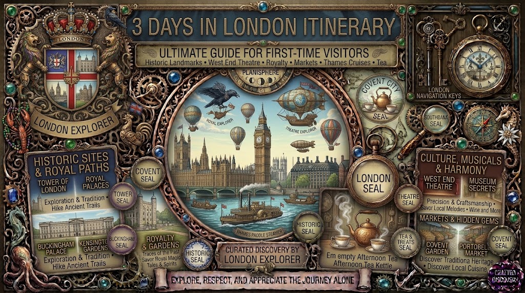 3 Days in London Itinerary: Ultimate Guide for First-Time Visitors 3 Days in London Itinerary