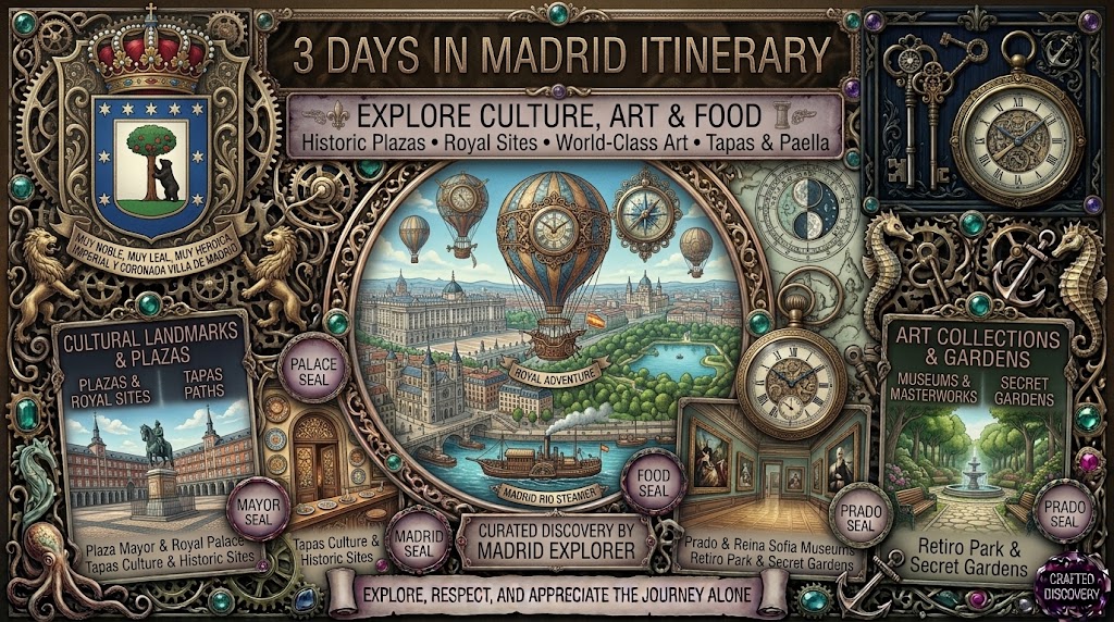 3 Days in Madrid Itinerary: Explore Culture, Art & Food 3 Days in Madrid Itinerary: Explore Culture, Art & Food