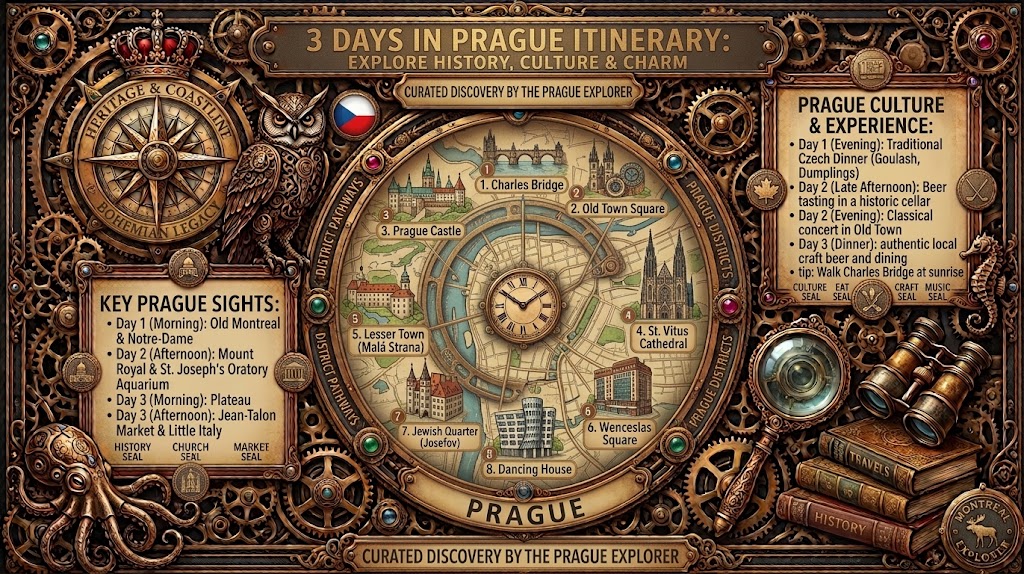 3 Days in Prague Itinerary: Explore History, Culture & Charm 3 Days in Prague Itinerary