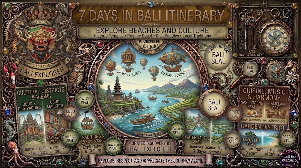 7 Days in Bali Itinerary: Explore Beaches and Culture 7 Days in Bali Itinerary