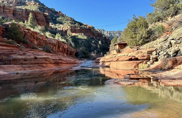 Enjoy Natural Water Slides at Slide Rock State Park