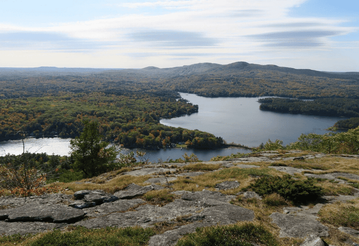 Hiking in Camden Hills State Park