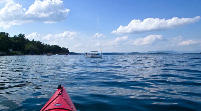 Kayak Lake Winnipesaukee