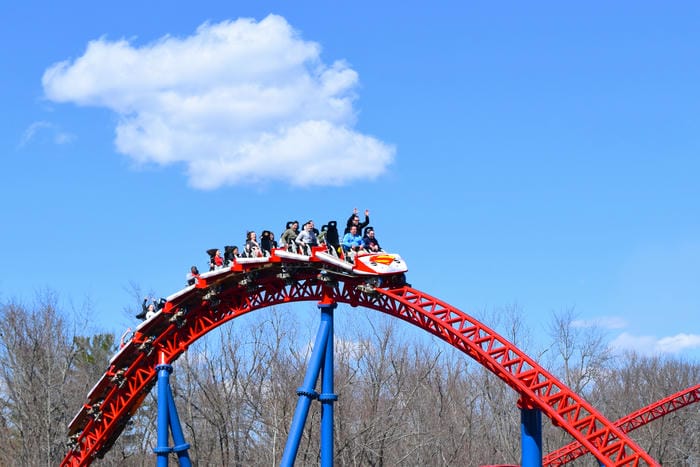 Play at Six Flags New England