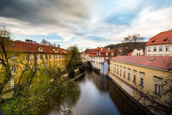 Prague Kampa Island