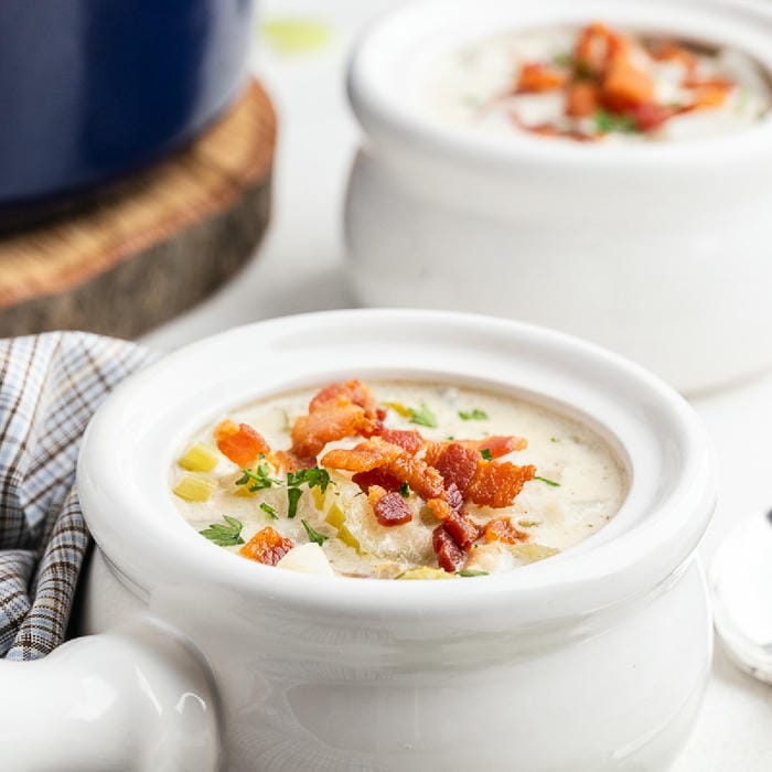 Savor New England Clam Chowder