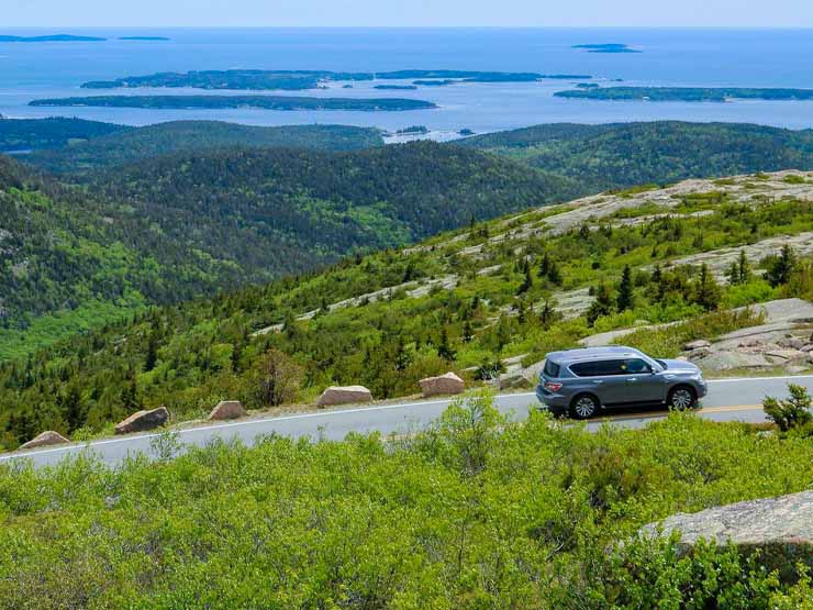 Scenic Drive on Park Loop Road