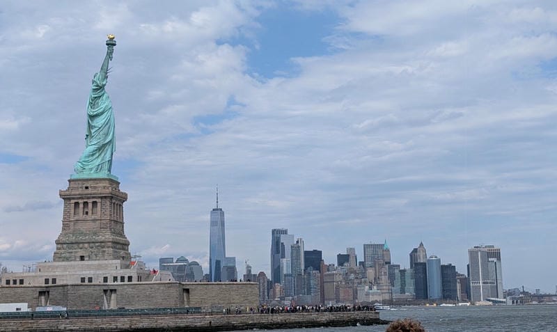 Touring the Statue of Liberty