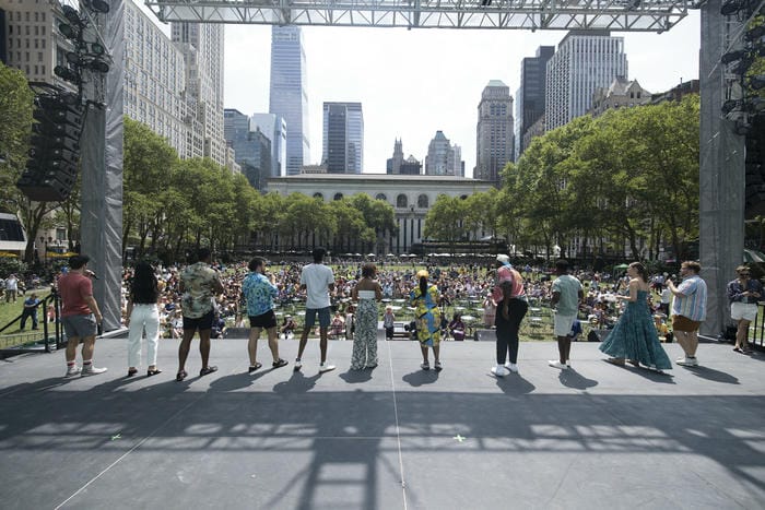 Stroll Through Bryant Park