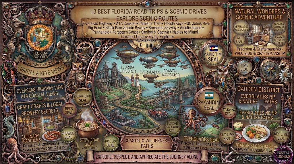 13 Best Florida Road Trips and Scenic Drives: Explore Scenic Routes 13 Best Florida Road Trips and Scenic Drives