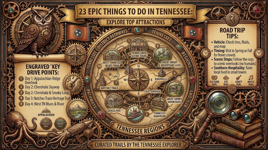 15 Best Tennessee Road Trips and Scenic Drives: Explore Now 15 Best Tennessee Road Trips and Scenic Drives