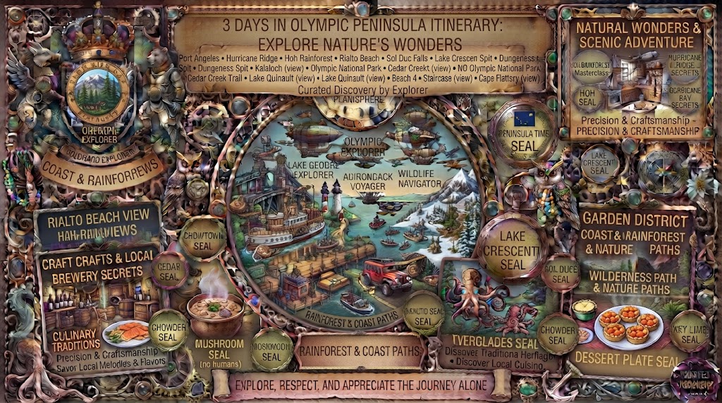 3 Days in Olympic Peninsula Itinerary: Explore Nature’s Wonders 3 Days in Olympic Peninsula Itinerary: Explore Nature's Wonders