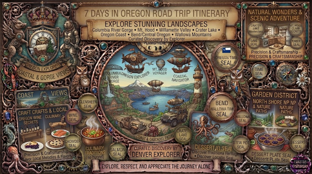 7 Days in Oregon Road Trip Itinerary: Explore Stunning Landscapes 7 Days in Oregon Road Trip Itinerary