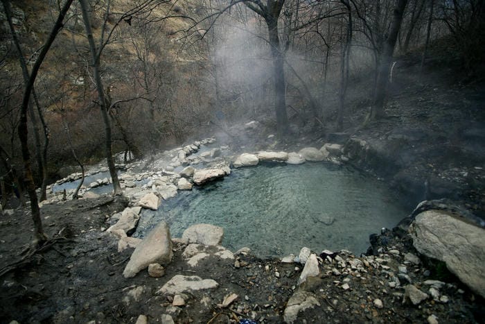 Bathe in Natural Hot Springs