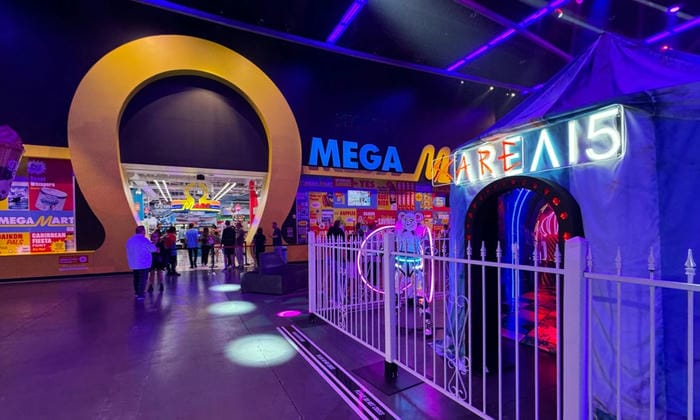 Explore AREA15 and Meow Wolf’s Omega Mart