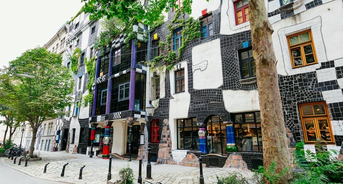 Explore Hundertwasserhaus and Kunst Haus Wien