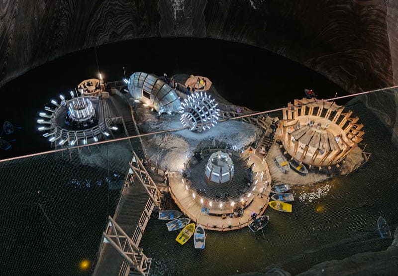 Explore Turda Salt Mine