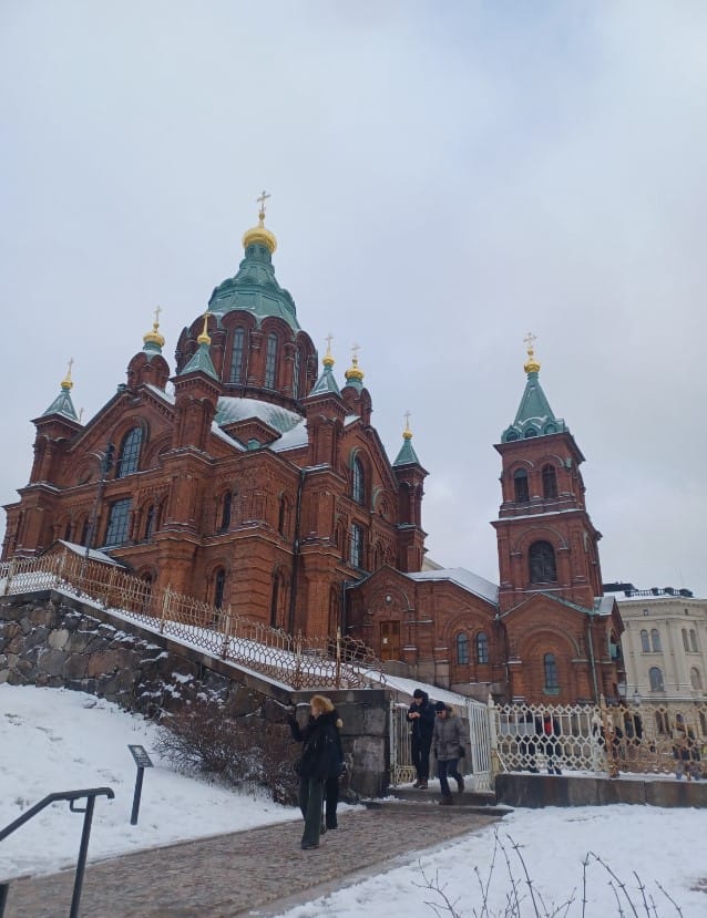 Marvel at Uspenski Cathedral