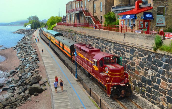 Enjoy the North Shore Scenic Railroad