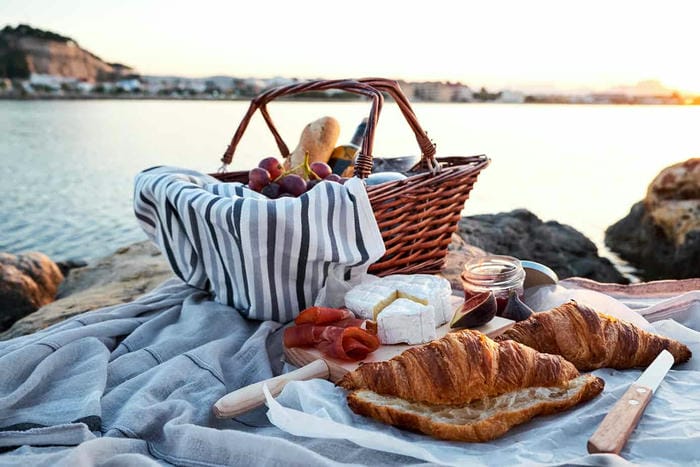 Picnic with Ocean Views