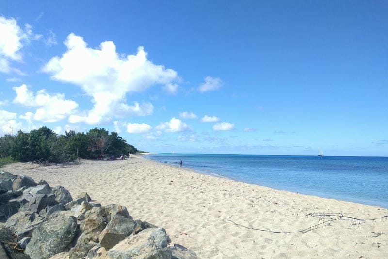 Relax at Sandy Point National Wildlife Refuge (St. Croix)