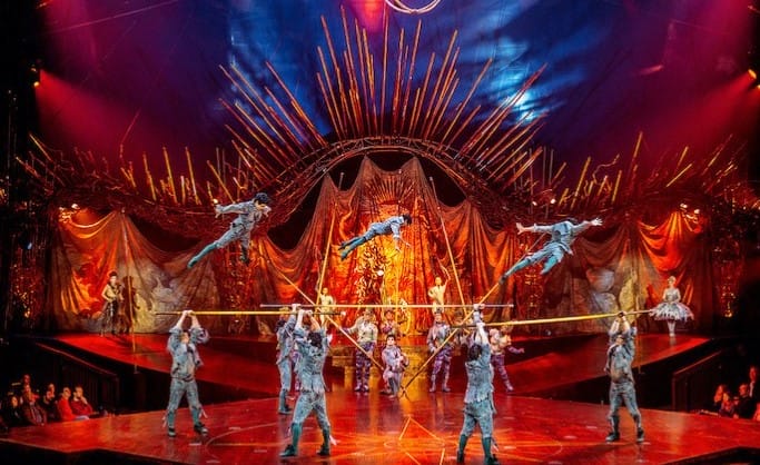 See a Cirque du Soleil Show