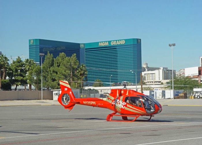 Take a Helicopter Tour Over the Strip or Grand Canyon