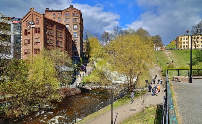 Take a Riverside Walk Along Akerselva River