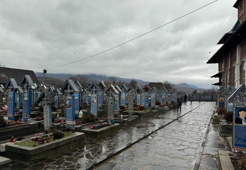 Visit the Merry Cemetery in Săpânța