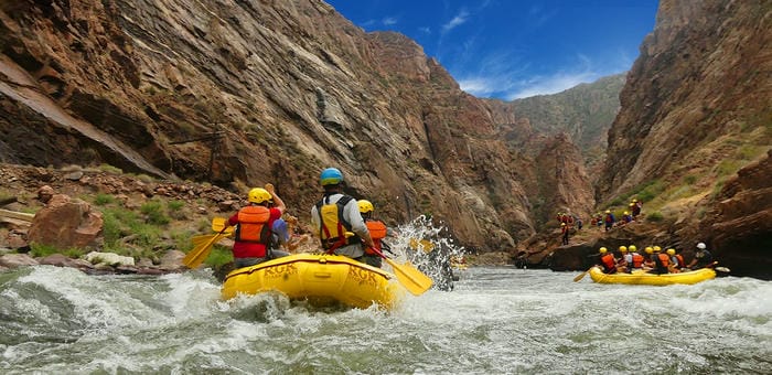 Whitewater Rafting in Royal Gorge