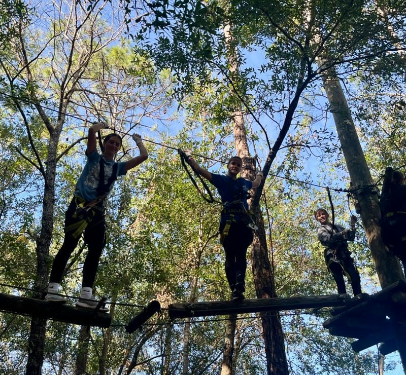 Zipline at Orlando Tree Trek Adventure Park