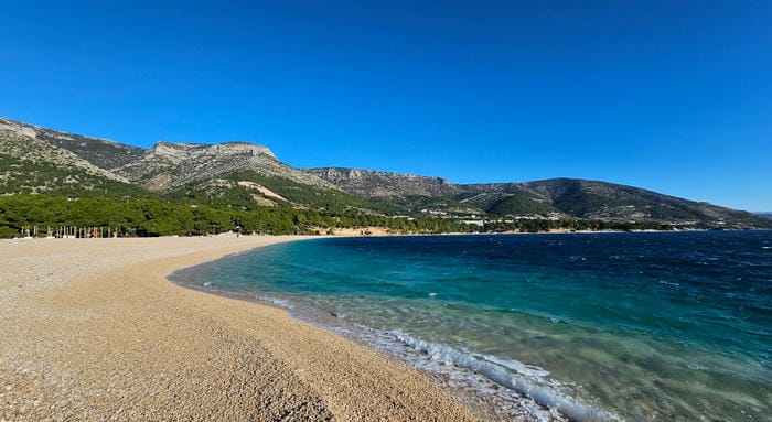 Zlatni Rat Beach on Brač Island