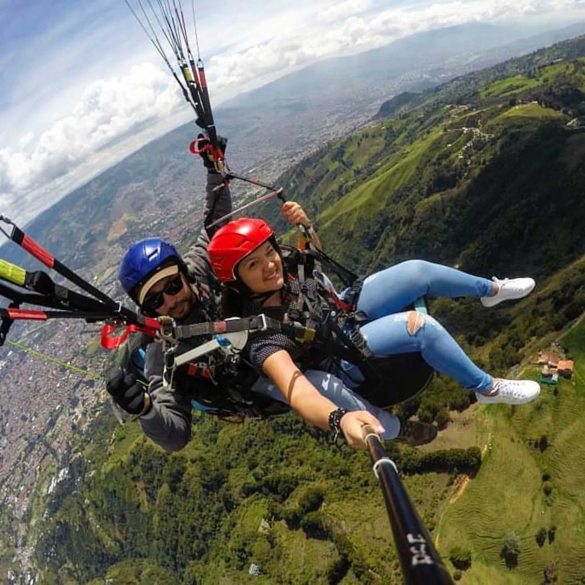 10. Paragliding Over Medellín