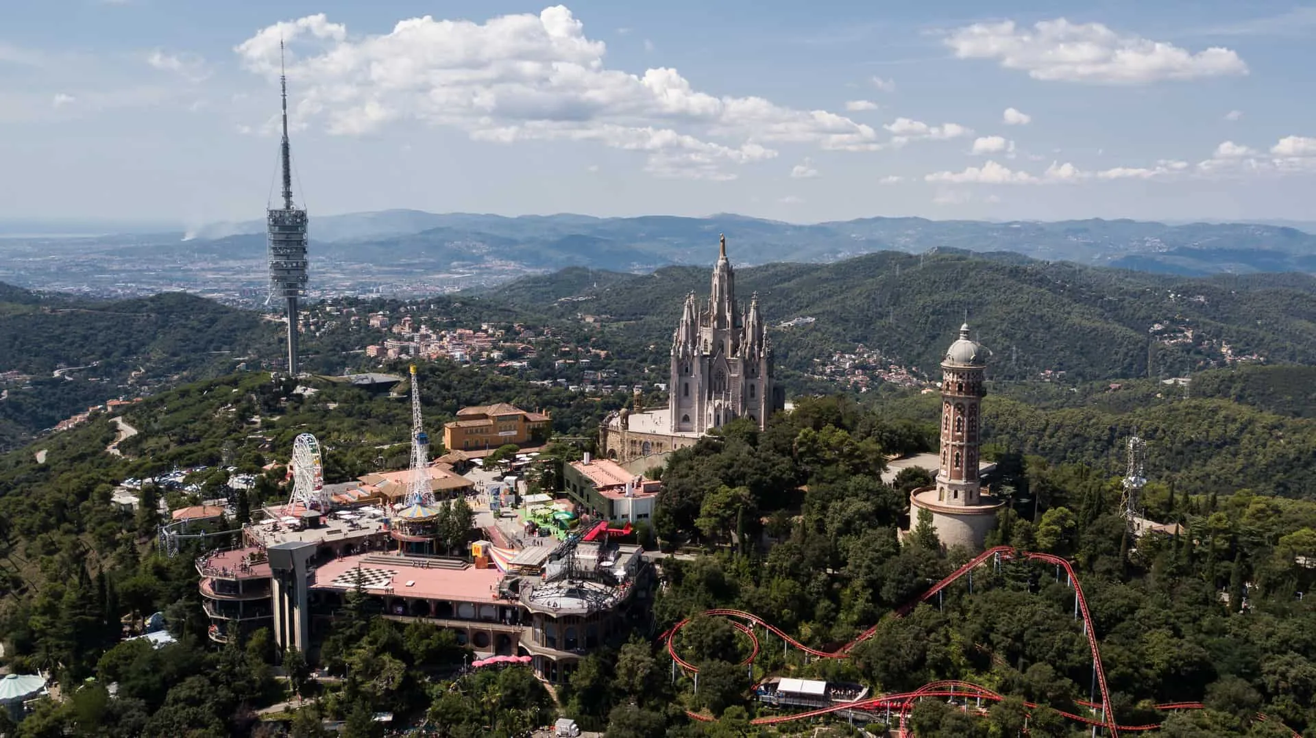 10. Tibidabo Hill & Temple Expiatori del Sagrat Cor