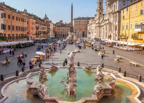 10. Wander Through Piazza Navona: A Baroque Masterpiece