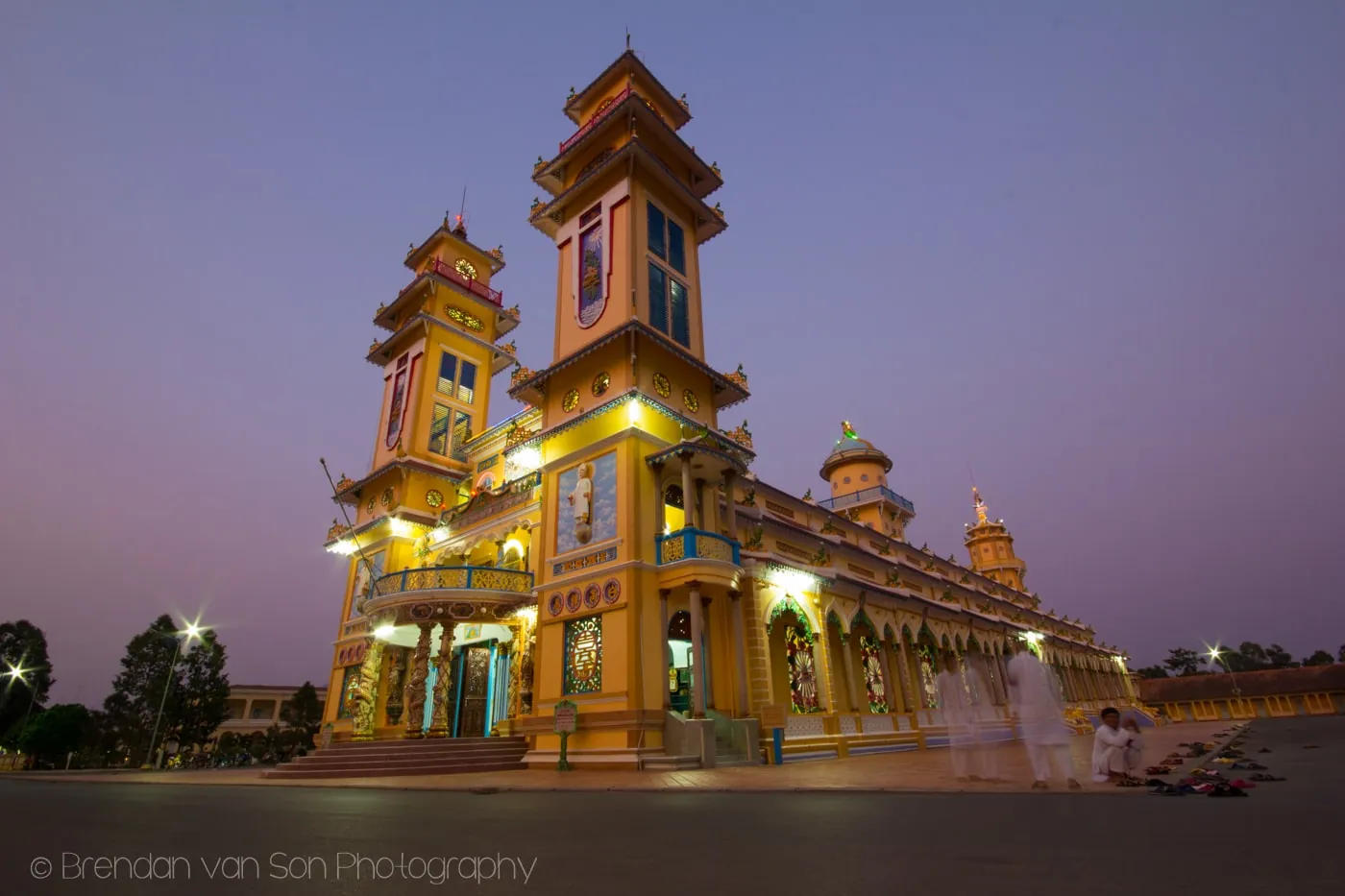 12. Visit the Cao Dai Temple in Tay Ninh