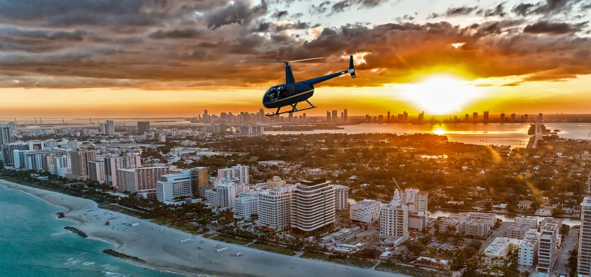 14. Take a Helicopter Tour Over Miami