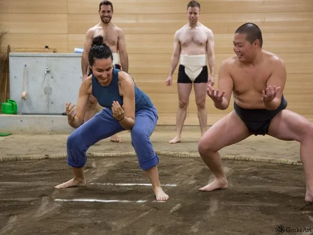 14. Watch a Sumo Practice Session