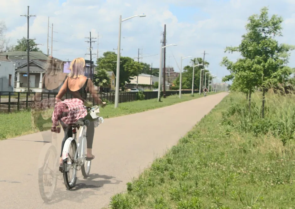 18. Bike Along Lafitte Greenway