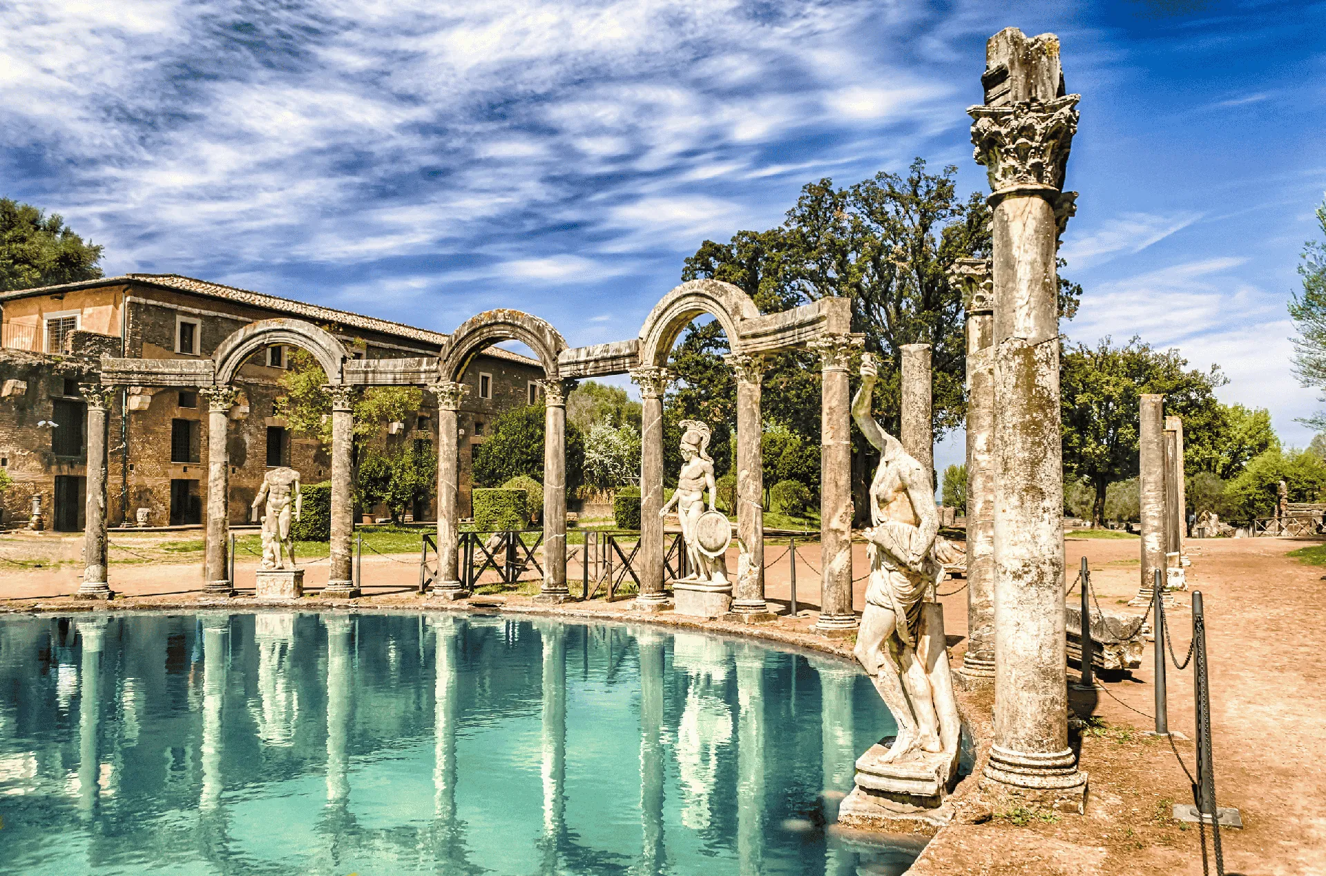 19. Take a Day Trip to Hadrian’s Villa & Villa d’Este