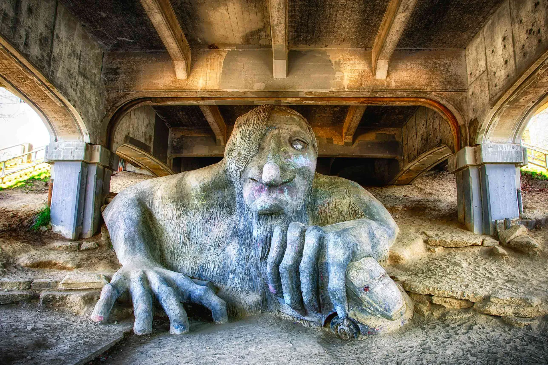 22. Visit Fremont Troll