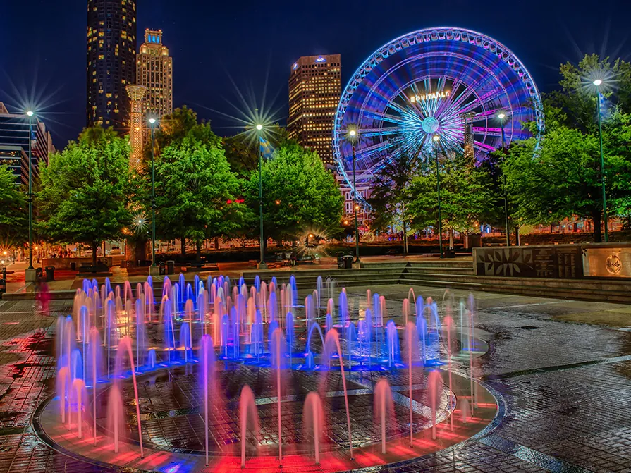 30. Ride SkyView Atlanta Ferris Wheel