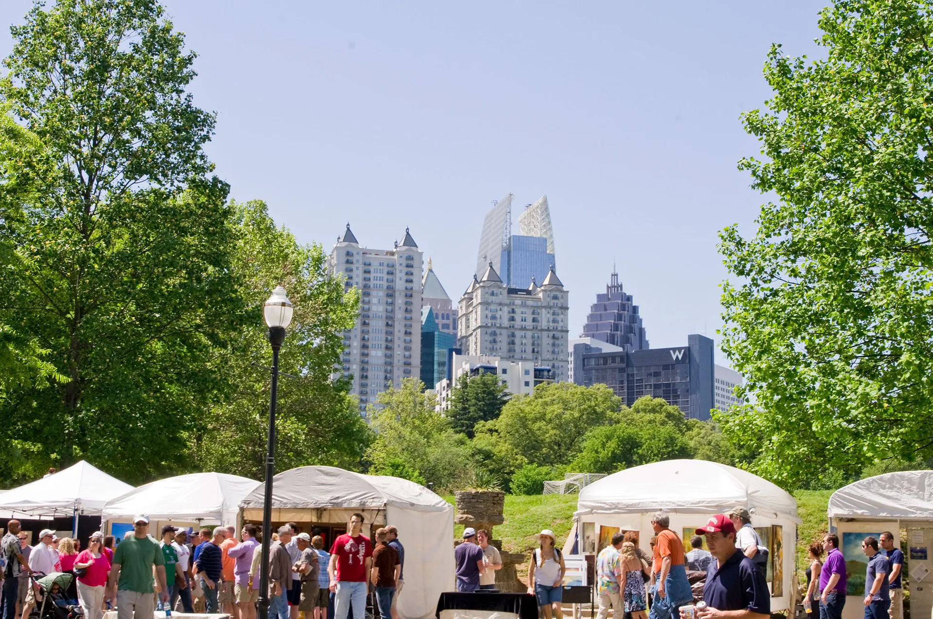 31. Attend Annual Festivals in Piedmont Park: Dogwood Festival & More!